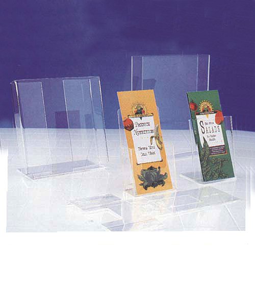 Clear Literature Holder 11"L x 7"H